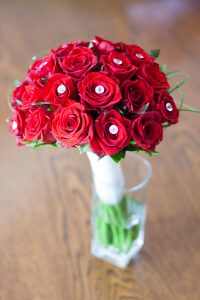 roses bridal bouquet
